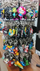 Chaveirinhos Automotivos,Temáticos, 3D, Borracha, Metais e Resinados Letras e Nomes