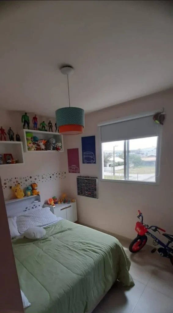 Apartamento mobiliado 2 quartos a 380m da praia em Itacolomi – Balneário Piçarras – SC – Cond. Liara