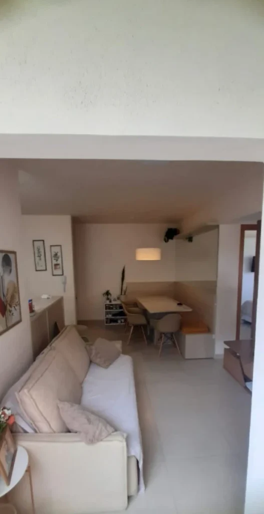 Apartamento mobiliado 2 quartos a 380m da praia em Itacolomi – Balneário Piçarras – SC – Cond. Liara