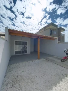 Casa Geminada Semi Mobiliada com 1 suíte + 1 dormitório em Itajuba – Barra Velha – SC