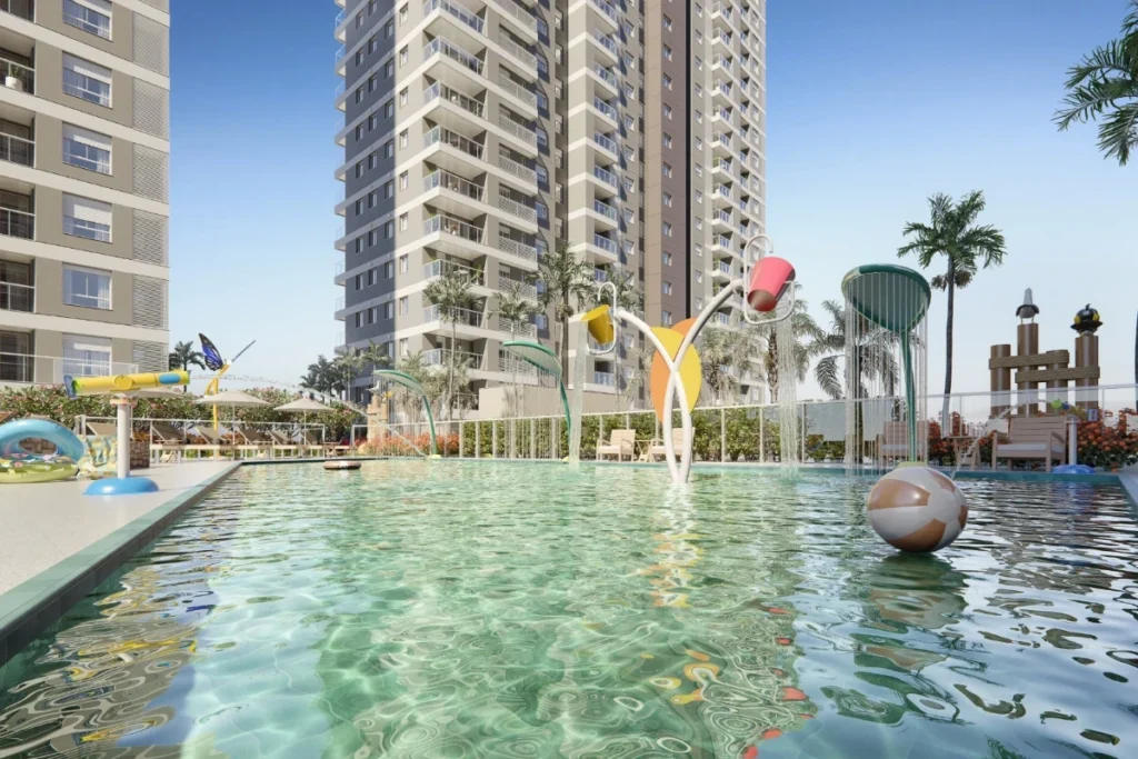 Apartamento com vista mar 1 suíte + 1dormitório á 500 metros do mar em Armação – Penha – SC- LandScape Home Club