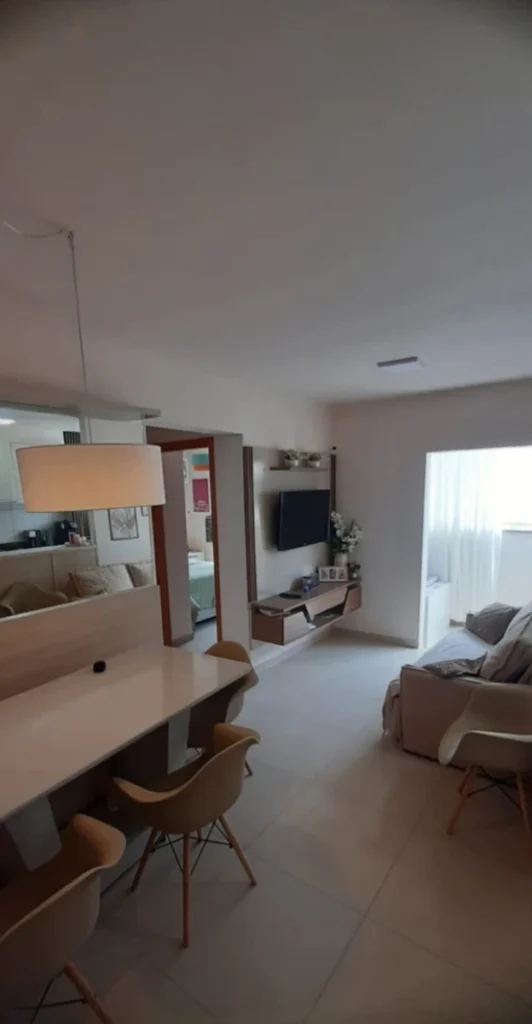 Apartamento mobiliado 2 quartos a 380m da praia em Itacolomi – Balneário Piçarras – SC – Cond. Liara