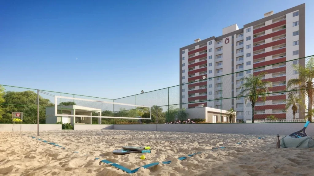 Apartamento vista mar com 2 dormitórios – Centro – Penha – SC – Residencial Baia Azul