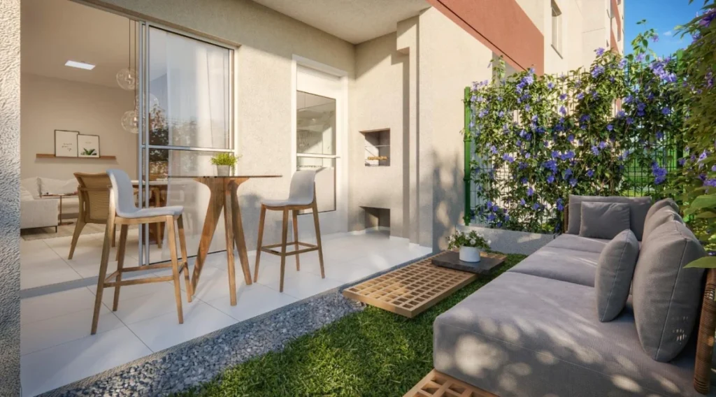 Apartamento vista mar com 2 dormitórios – Centro – Penha – SC – Residencial Baia Azul
