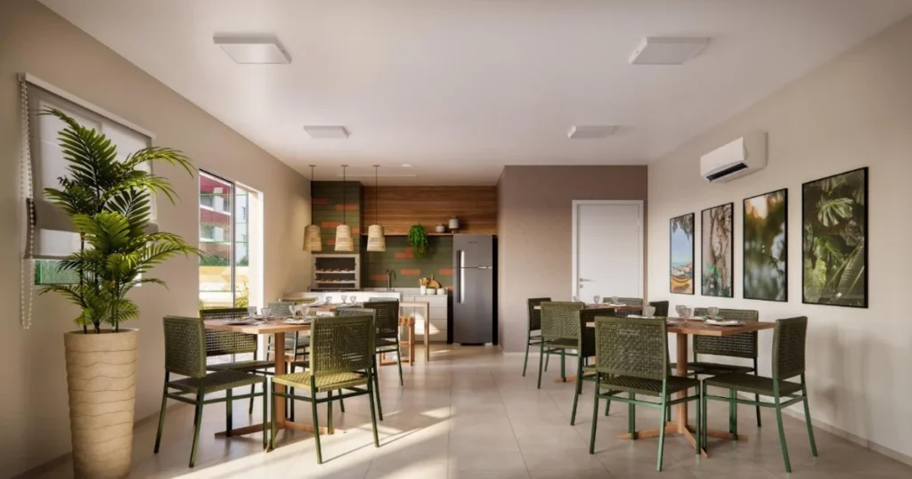 Apartamento vista mar com 2 dormitórios – Centro – Penha – SC – Residencial Baia Azul