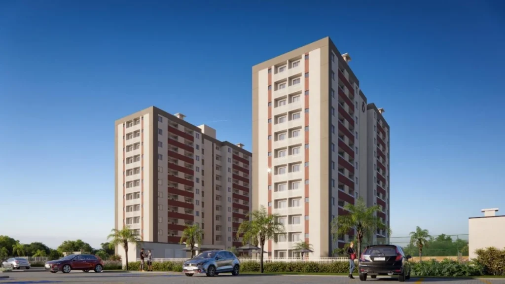 Apartamento vista mar com 2 dormitórios – Centro – Penha – SC – Residencial Baia Azul