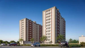 Apartamento vista mar com 2 dormitórios – Centro – Penha – SC – Residencial Baia Azul