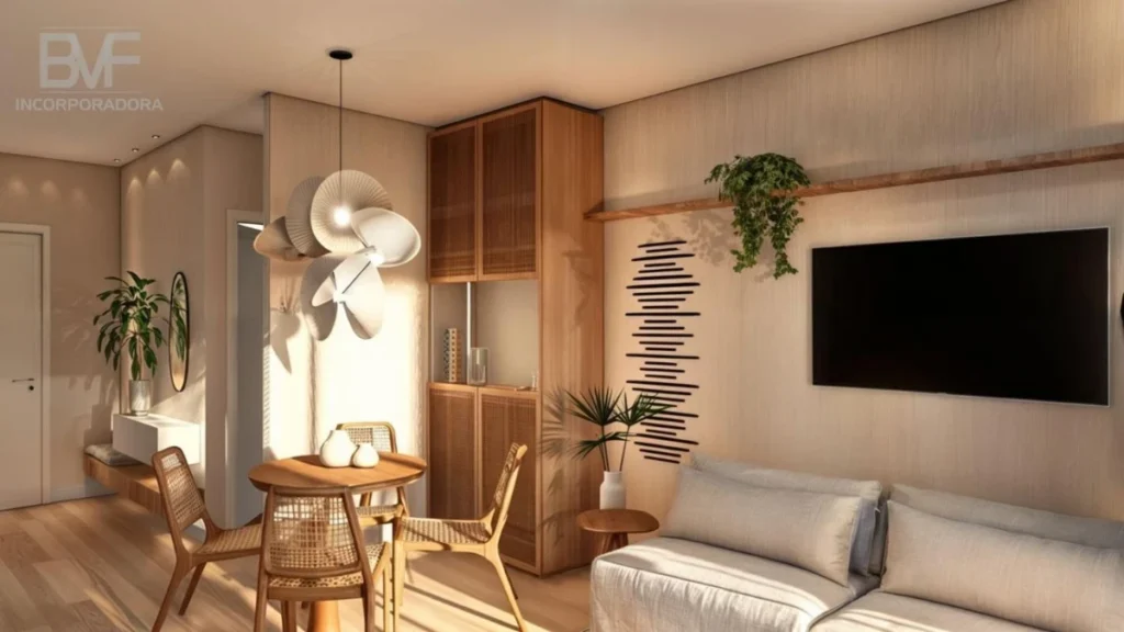 Apartamento tipo Studio à 500 metro do mar com 1 dormitórios – Armação – Penha – SC – Park Beach Studio