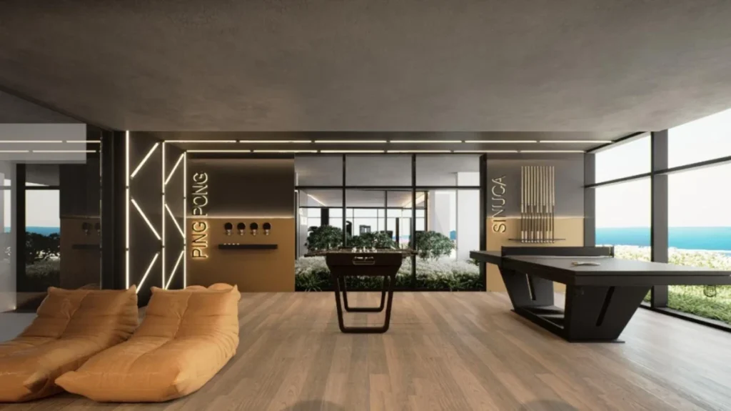 Apartamento de alto padrão com 2 suítes com vista mar á 100 metros do mar – Praia do Quilombo – Penha – SC – Residencial Alvôre