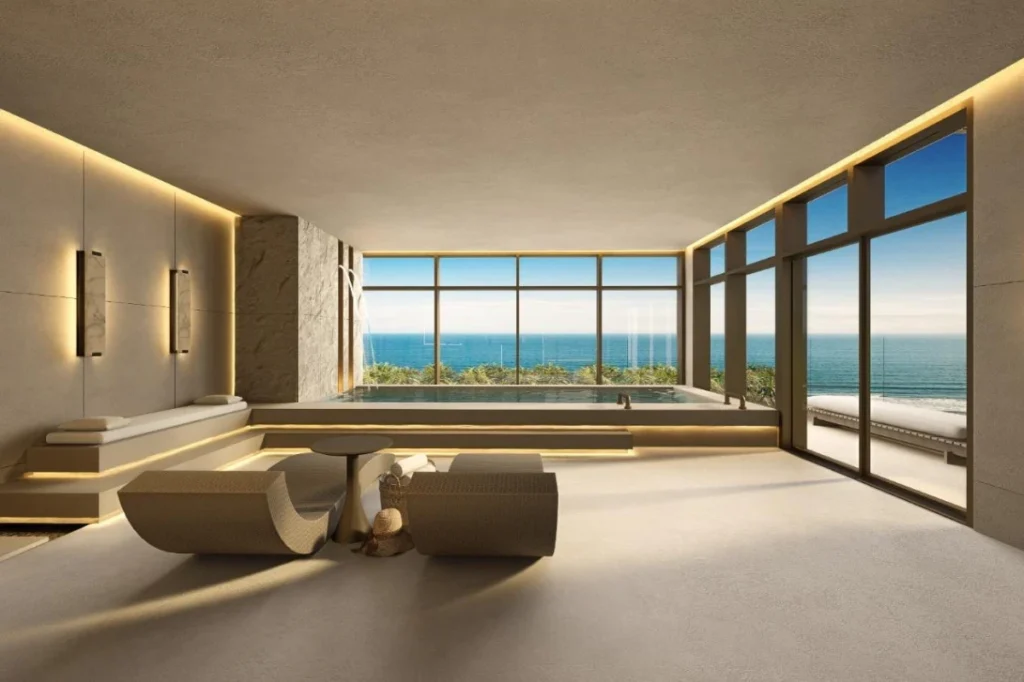 Apartamento de alto padrão com 2 suítes com vista mar á 100 metros do mar – Praia do Quilombo – Penha – SC – Residencial Alvôre