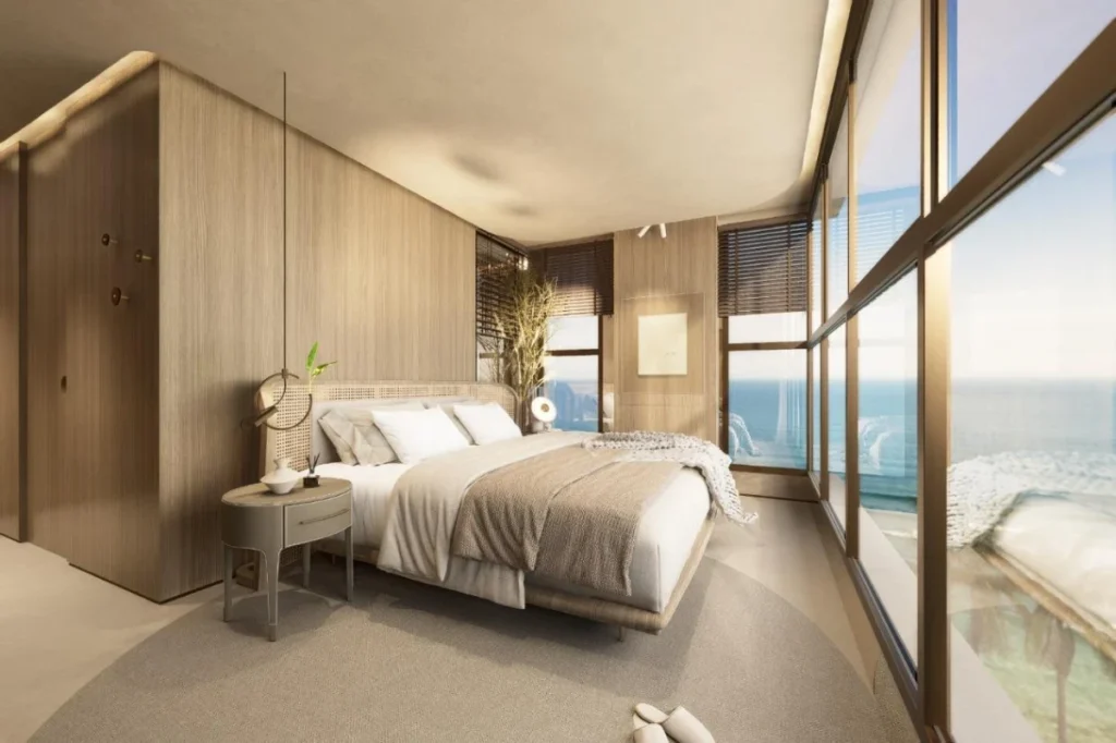 Apartamento de alto padrão com 2 suítes com vista mar á 100 metros do mar – Praia do Quilombo – Penha – SC – Residencial Alvôre
