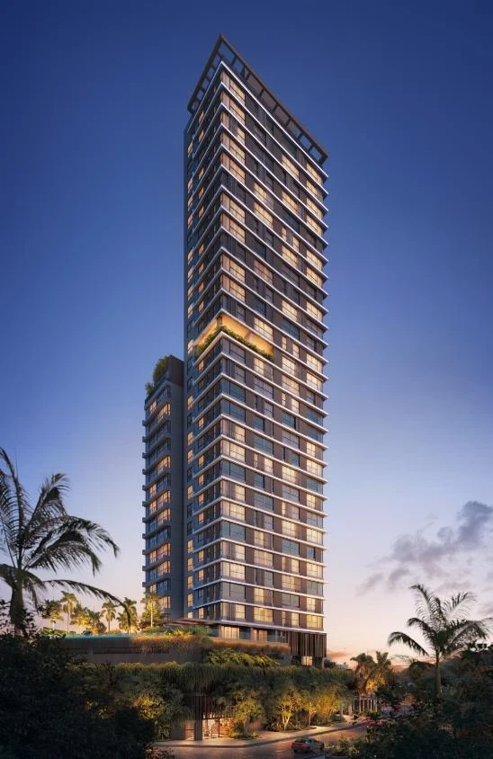 Apartamento de alto padrão com 2 suítes com vista mar á 100 metros do mar – Praia do Quilombo – Penha – SC – Residencial Alvôre