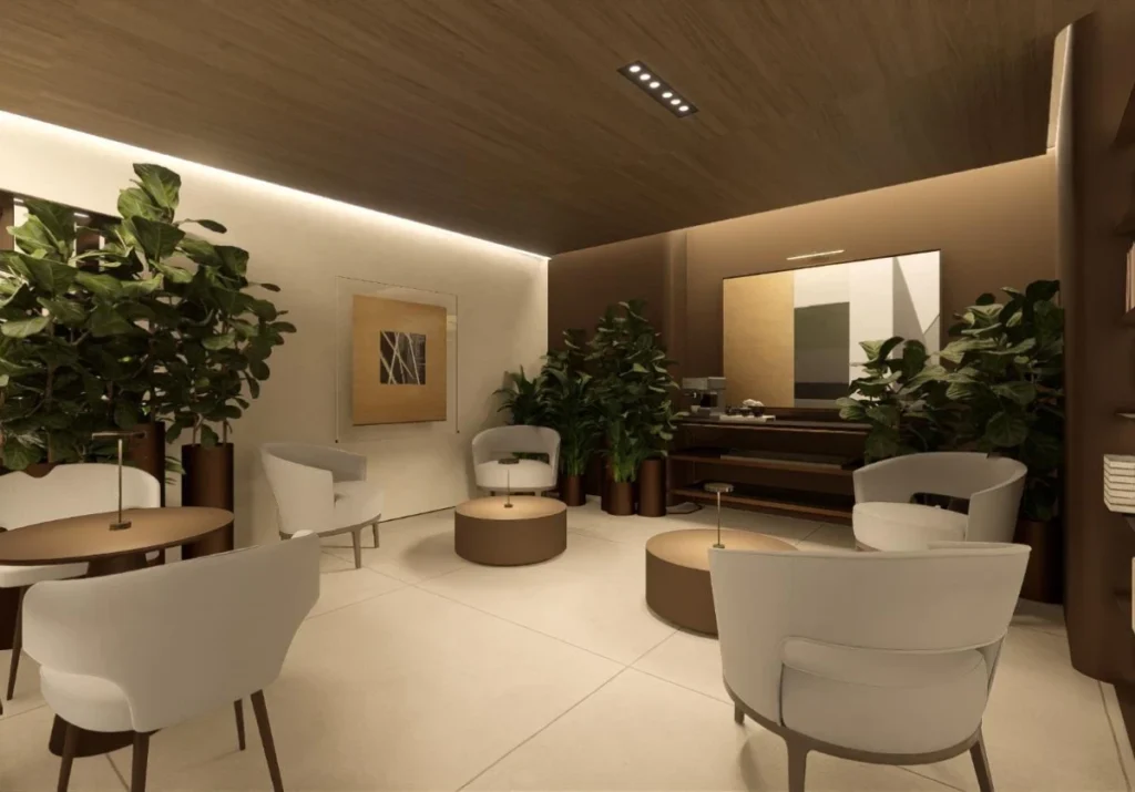 Apartamento de alto padrão com 2 suítes com vista mar á 100 metros do mar – Praia do Quilombo – Penha – SC – Residencial Alvôre