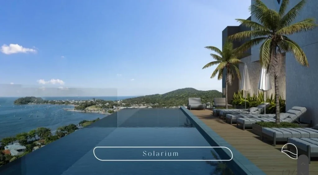 Apartamento com 2 suítes vista mar em Armação – Penha – SC – Amalfi Residence