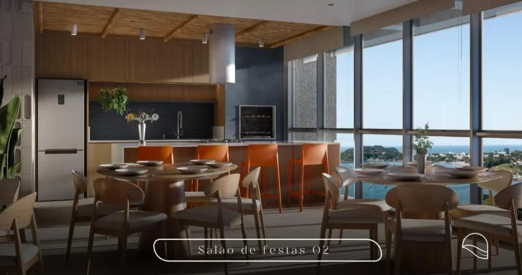Apartamento com 2 suítes vista mar em Armação – Penha – SC – Amalfi Residence