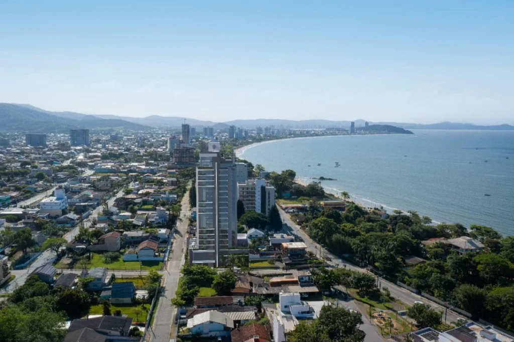 Apartamento com 2 suítes vista mar em Armação – Penha – SC – Amalfi Residence