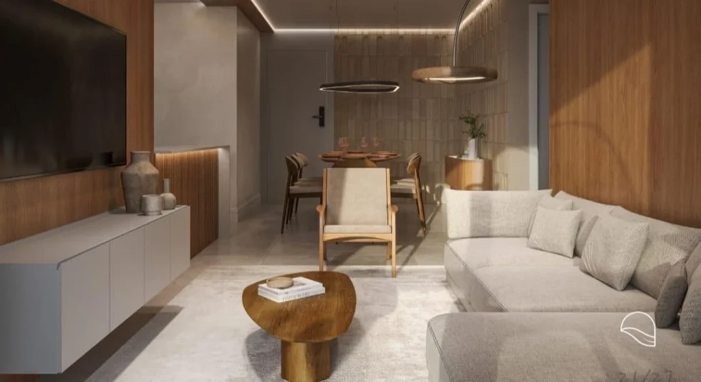 Apartamento com 2 suítes vista mar em Armação – Penha – SC – Amalfi Residence