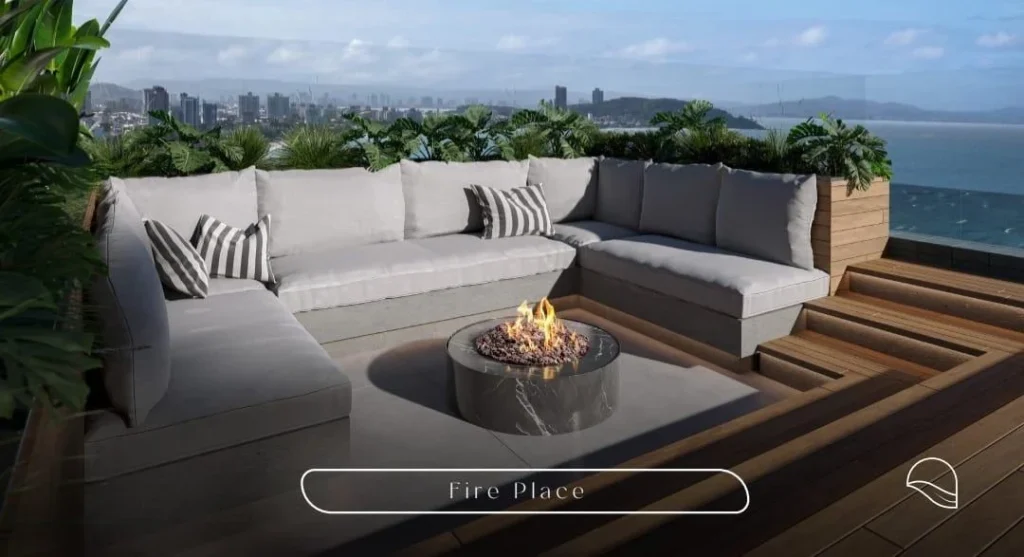 Apartamento com 2 suítes vista mar em Armação – Penha – SC – Amalfi Residence