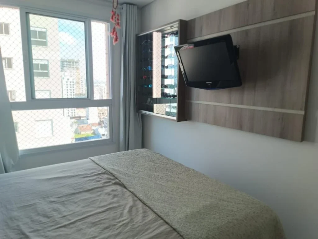 Apartamento Vista Mar Mobiliado com 1 suíte + 1 dormitório á 50 metros do mar – Itacolomi – Balneário Piçarras – SC- Venice Home Club