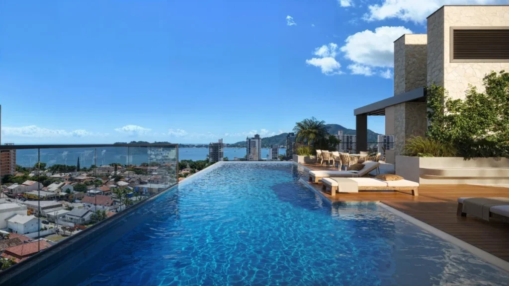 Apartamento com 1 dormitório no Centro de Penha – SC – SKYLINE Living