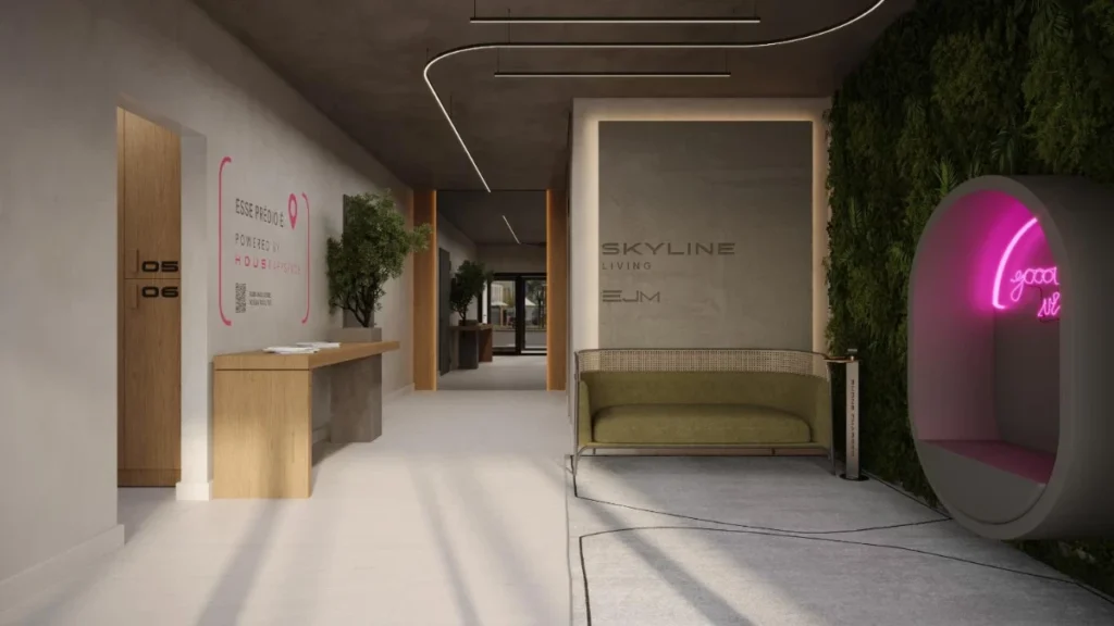 Apartamento com 1 dormitório no Centro de Penha – SC – SKYLINE Living