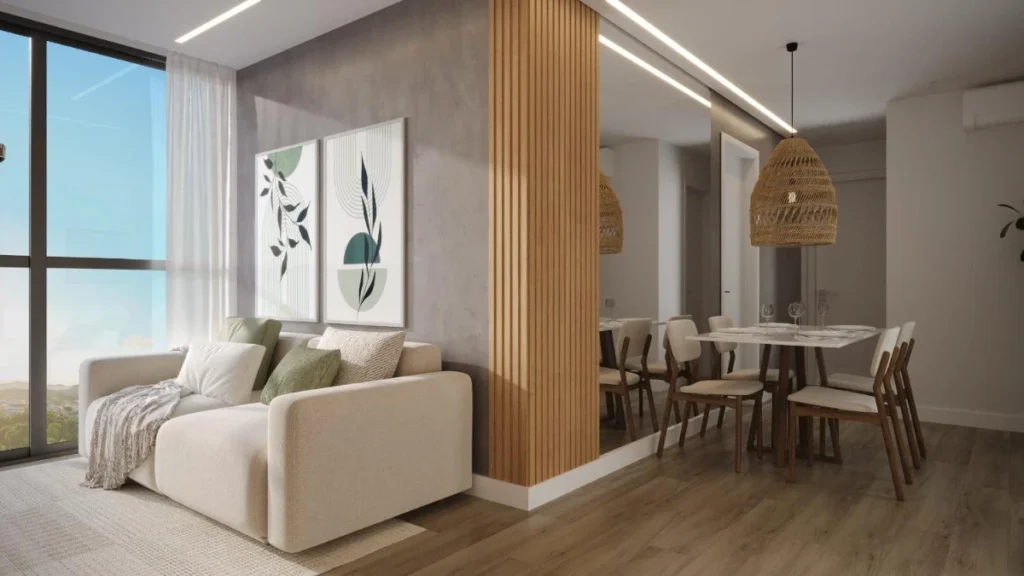 Apartamento com 1 dormitório no Centro de Penha – SC – SKYLINE Living