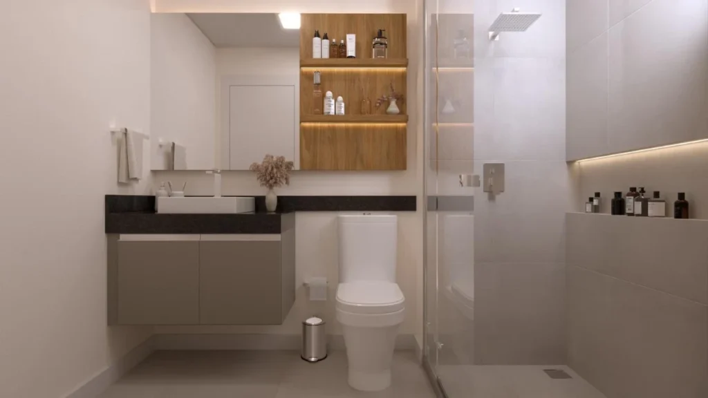 Apartamento com 1 dormitório no Centro de Penha – SC – SKYLINE Living