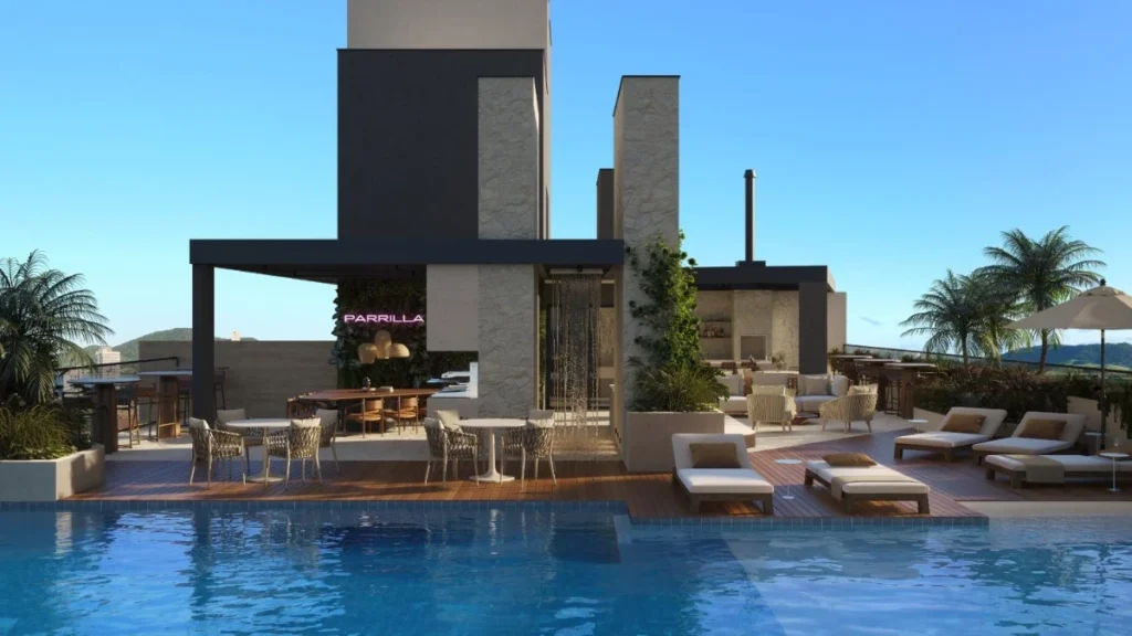 Apartamento com 1 dormitório no Centro de Penha – SC – SKYLINE Living