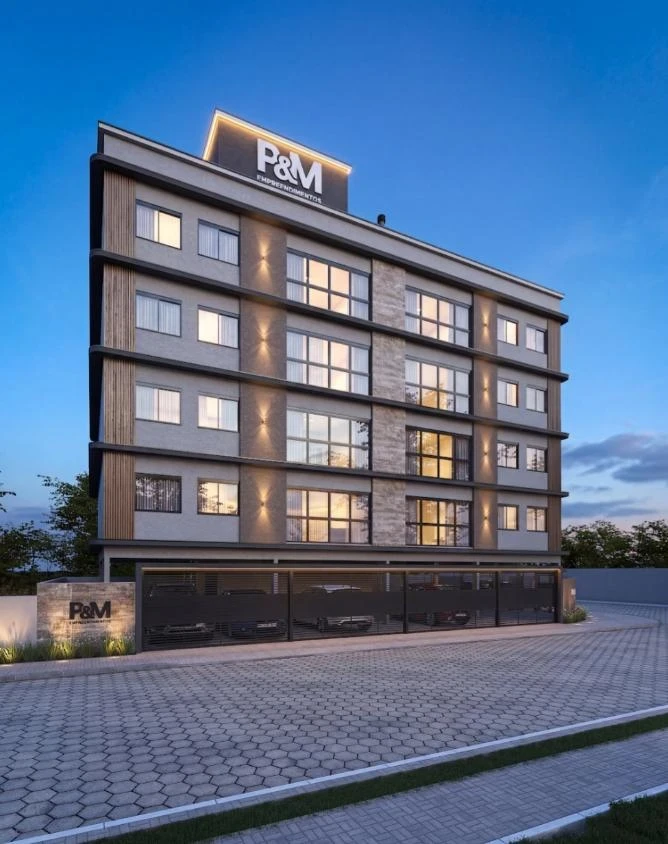 Apartamento com 1 suíte + 1 dormitório no centro e Penha – SC – Santa Rosa Residence