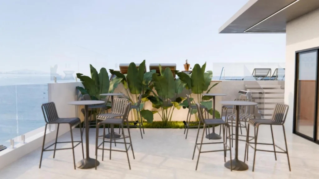 Apartamento Studio com vista mar 1 dormitório em Armação – Penha – SC – Pinna Studios
