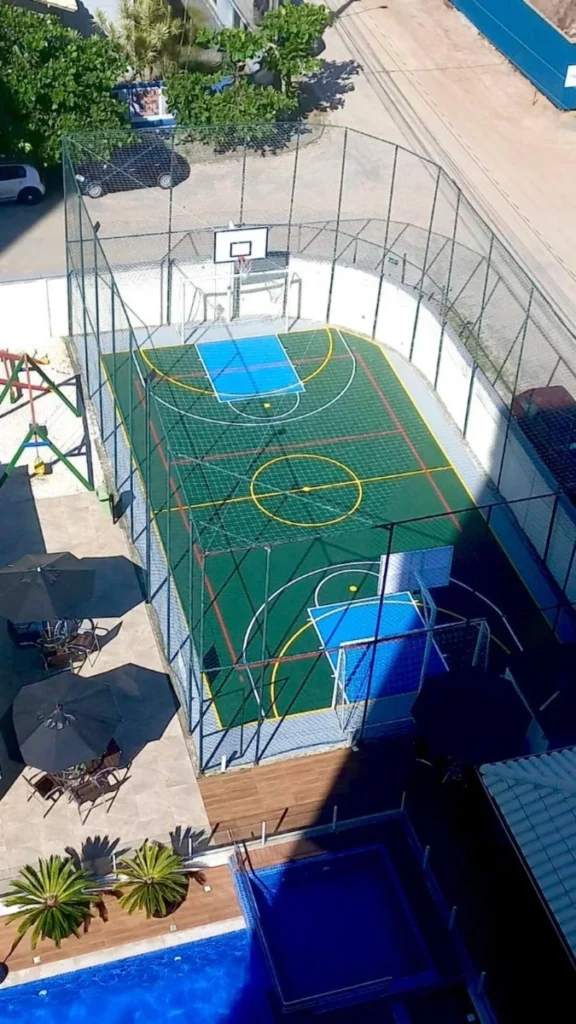 Apartamento mobiliado 2 quartos a 380m da praia em Itacolomi – Balneário Piçarras – SC – Cond. Liara