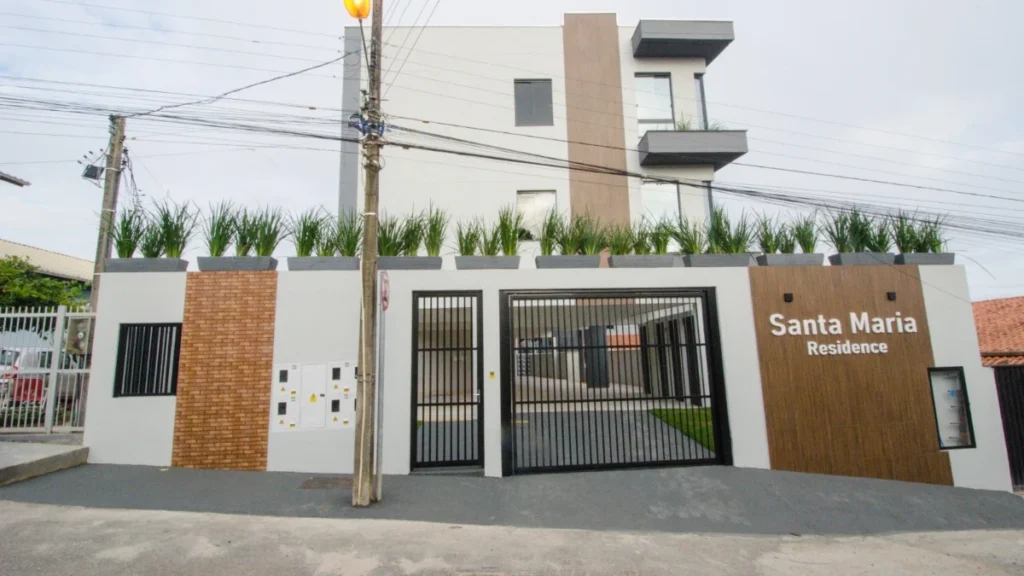 Apartamento com 1 suíte + 2 dormitórios à 250 metros do mar – Armação Penha – SC – Residencial Santa Maria