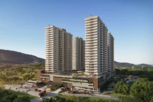 Apartamento com vista mar 1 suíte + 1dormitório á 500 metros do mar em Armação – Penha – SC- LandScape Home Club