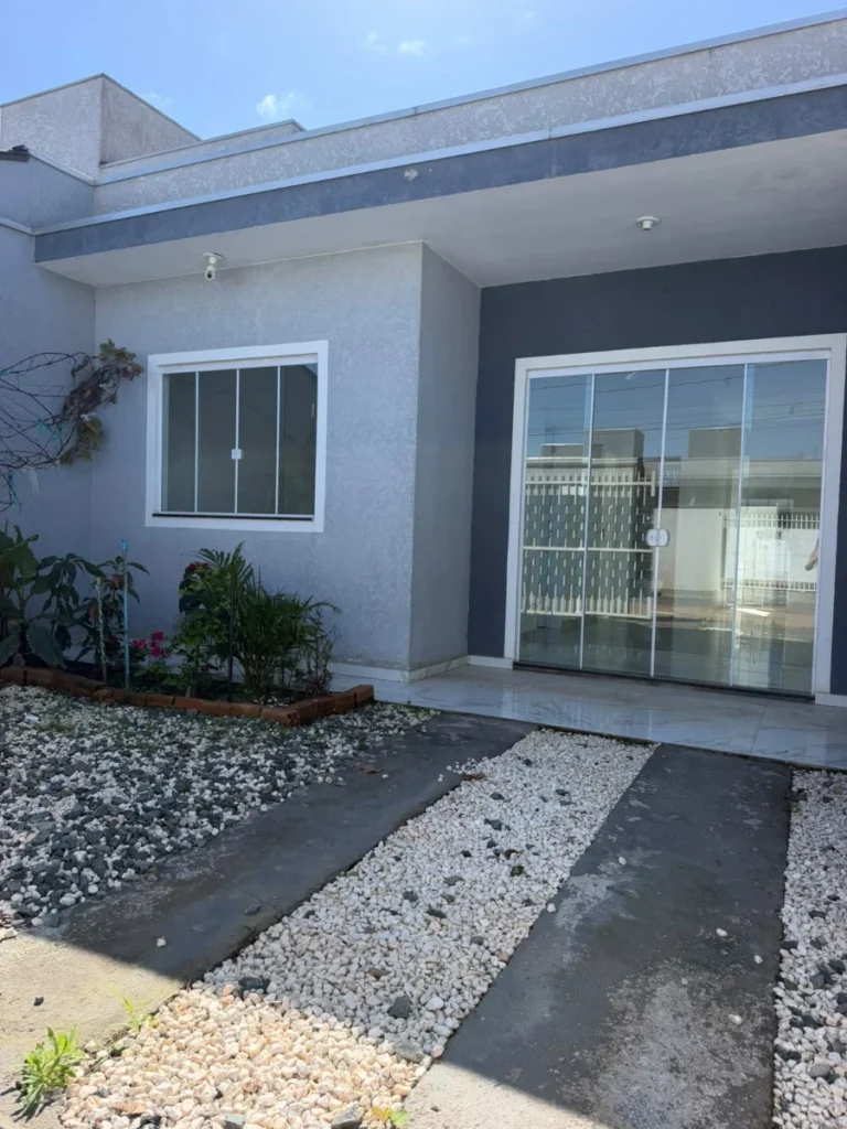 Casa Geminada com 1 suíte + 1 dormitório em Itajuba – Barra Velha – SC