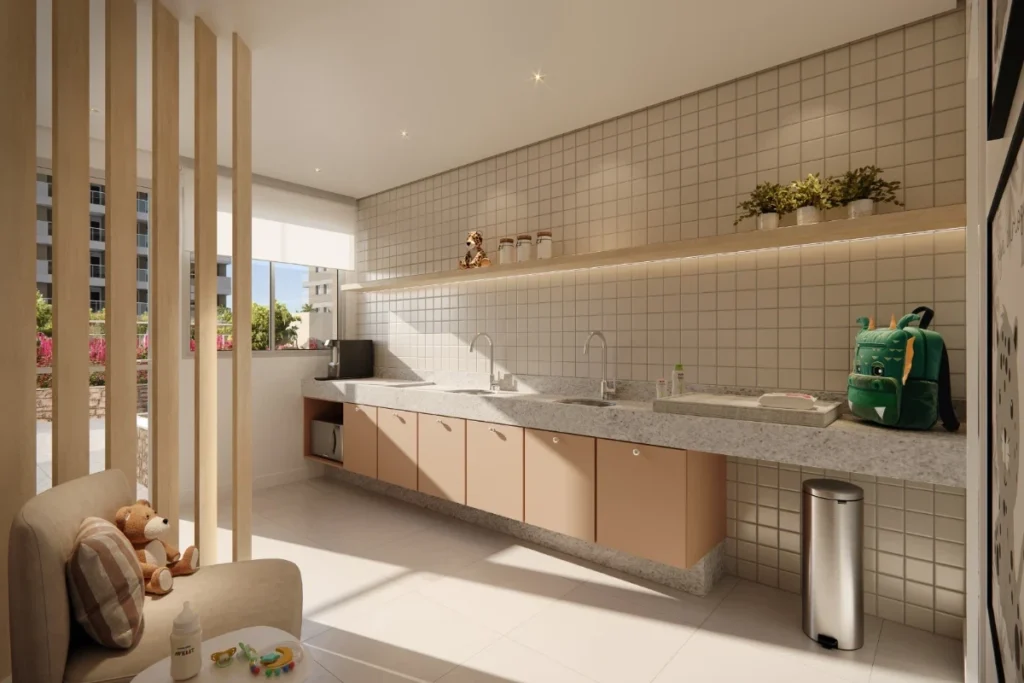 Apartamento com vista mar 1 suíte + 1dormitório á 500 metros do mar em Armação – Penha – SC- LandScape Home Club