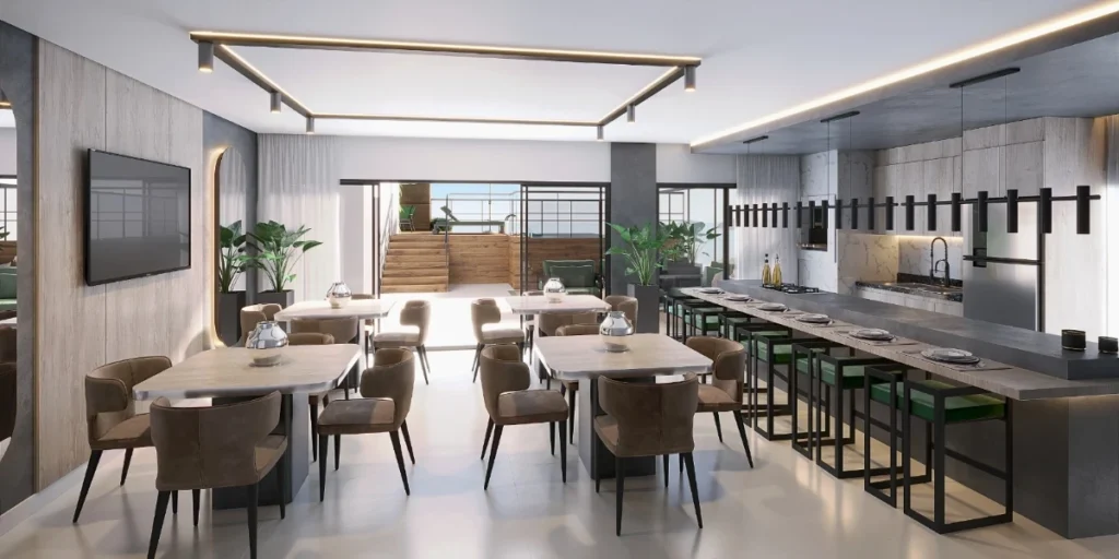 Apartamento de alto padrão com vista mar com 2 suítes – Praia Alegre – Penha – SC – Edifício Olívia