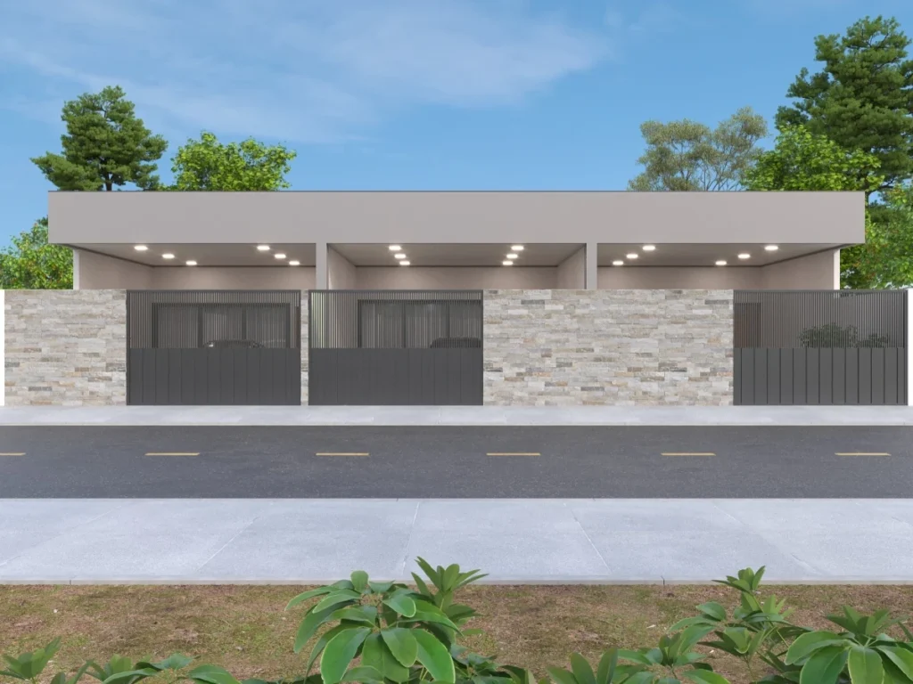 Casa Geminada com 1 suíte + 2 dormitórios no Centro de Penha – SC
