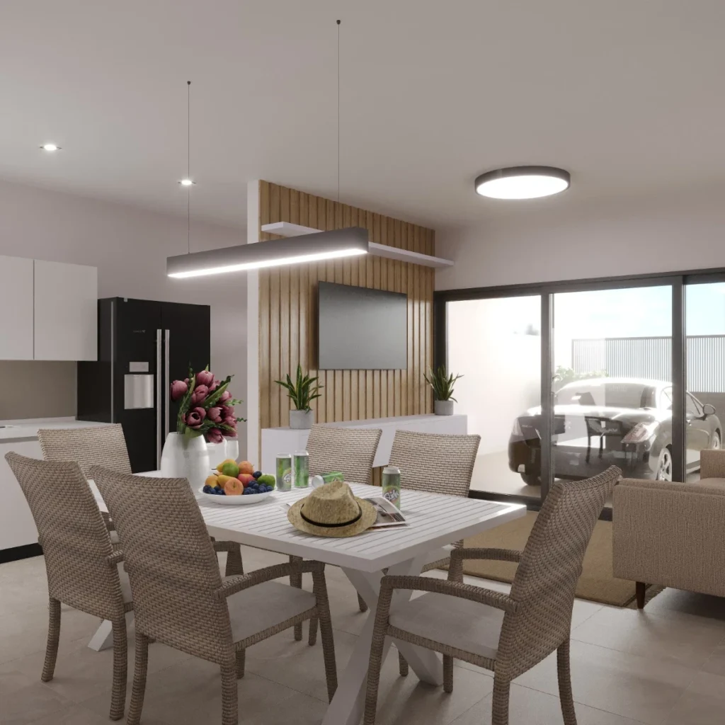 Casa Geminada com 1 suíte + 2 dormitórios no Centro de Penha – SC