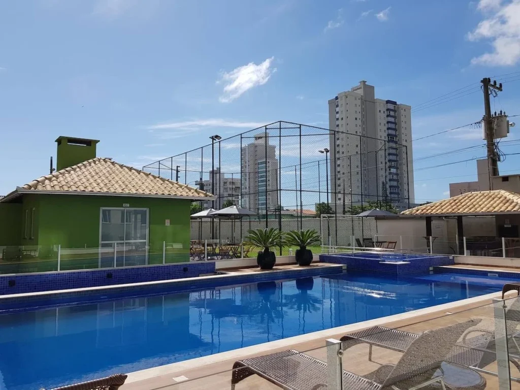 Apartamento mobiliado 2 quartos a 380m da praia em Itacolomi – Balneário Piçarras – SC – Cond. Liara
